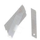 Lames de rechange pour cutter 18 mm, lot de 12, en acier, pour outils de coupe, qualité standard.