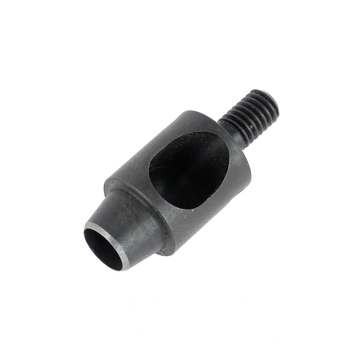 Embout emporte-pièce rond pour presse d'établi, outil en métal pour découpe précise, compatible avec diverses presses.
