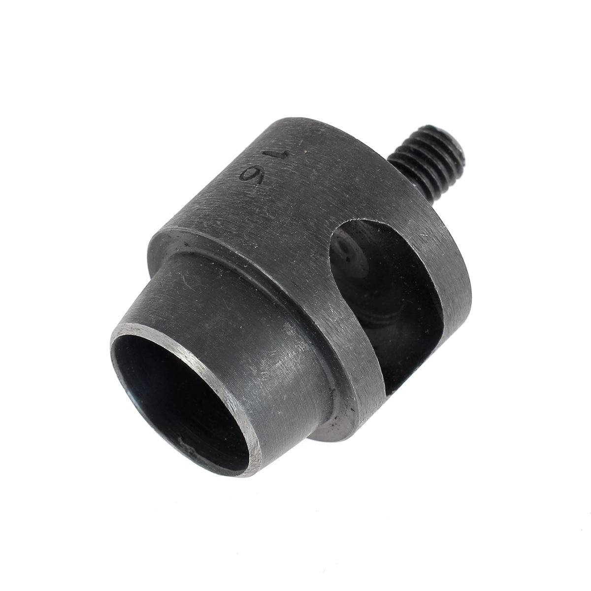 Embout emporte-pièce rond pour presse d'établi, outil de coupe en acier pour travaux de bricolage et d'artisanat.