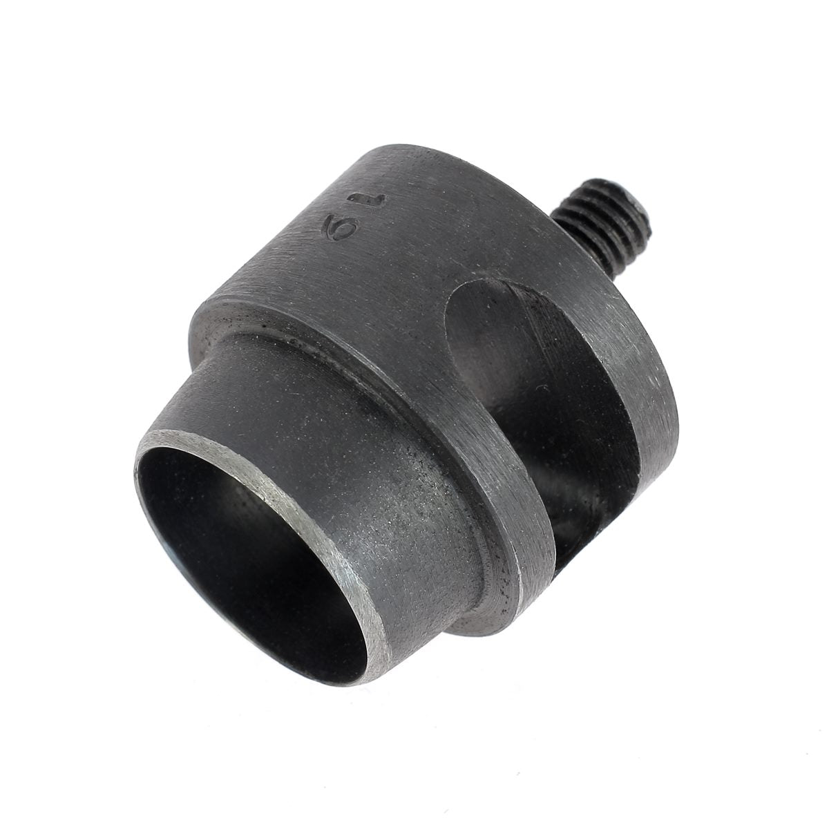 Embout emporte-pièce rond pour presse d'établi, outil robuste pour découpe précise, fabriqué par Autres.