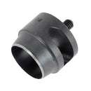 Embout emporte-pièce rond pour presse d'établi, outil de coupe en métal robuste, utilisé pour créer des formes précises.