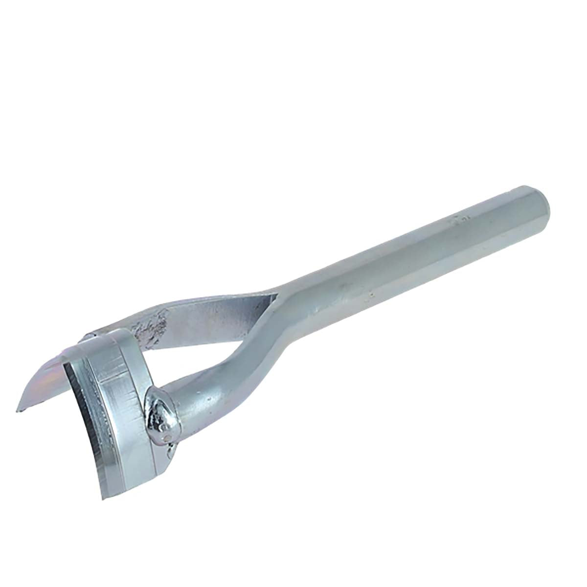 Emporte-pièce à frapper à bout OGIVE de 35mm de Deco Cuir, outil pour cuir avec forme ogive.