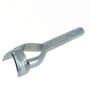 Emporte-pièce à frapper à bout ogive Deco Cuir pour outils de cuir, 40mm, en métal robuste.
