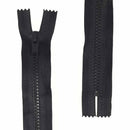 Fermeture à glissière en plastique noire de 20 cm de 6 mm, pour vêtements ou sacs, de la marque Autres.