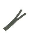 Fermeture à glissière en nylon de 4mm, couleur vert foncé, longueur 14cm, pour couture et mercerie, de marque Autres.