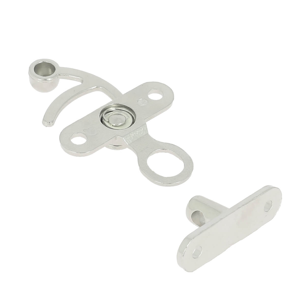 Fermoir pivotant pour sac de 36x42mm, accessoire en métal, conçu pour sécuriser et embellir un sac.