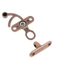 Fermoir pivotant pour sac Autres, 36x42mm, accessoire en métal avec mécanisme tournant visible sur l'image.
