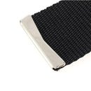 Embouts de sangle à griffe DESIGN en nickelé, accessoires robustes pour fixation et renforcement, visibles en image.