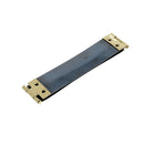 Fermoir à cliquet Deco Cuir, accessoire en métal, dimensions 7,2x1,5 cm, utilisé pour la fixation et la sécurité.
