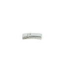 Fermoir bijou CAMILLE aimanté en argent vieilli pour lacet plat, création de bijoux, finition élégante.