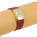 Fermoir bijou CAMILLE aimanté en laiton doré, 15 mm, pour créations de bijoux avec lacet plat.