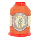 Bobine de 500m de fil polyester coton spécial maroquinerie de la marque Fil au Chinois, orange, 0,52 mm, 28/4.