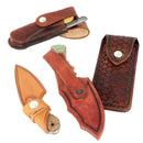 Atelier formation Deco Cuir pour fabriquer un étui en cuir pour couteau fixe ou pliant, étape avancée