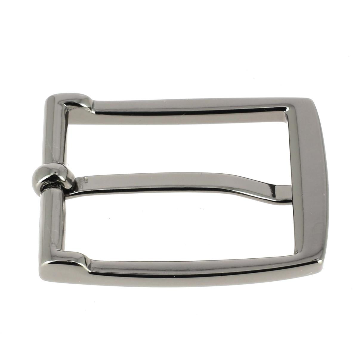 Boucle de ceinture DEA 30mm, boucle de ceinture en métal, détail zoom montrant la finition et le design de la boucle.
