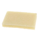 Gomme crêpe Autres de 71x50x9mm, outil souple pour nettoyage ou finition, visible avec surface en caoutchouc crépe.