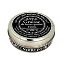 Graise Panda noir de 250 ml de Trimadel pour nourrir et protéger le cuir, visible dans le flacon en image.