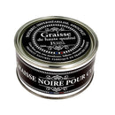 Graisse Panda Trimadel pour nourrir et protéger le cuir, flacon noir de 500 ml, entretien du cuir naturel.