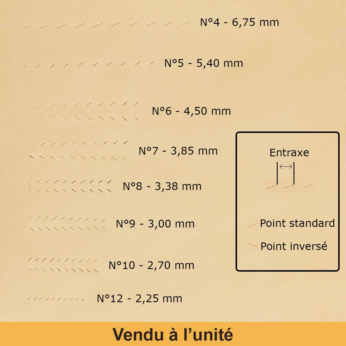 Griffe à frapper Vergez Blanchard en acier, outil de menuiserie pour enfoncer ou ajuster le bois.