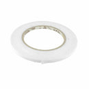 Ruban adhésif blanc indéchirable de 6 mm de large, 50 mètres de long, pour travaux de mercerie et réparation durable.