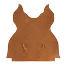 Kit DIY en cuir de vache à monter soi-même par Deco Cuir, comprenant pièces en cuir marron pour création artisanale.