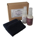 Kit d'entretien du cuir Trimadel, kit de survie pour commercial, comprenant produits pour nettoyer et préserver le cuir.