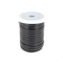Lacet en cuir pigmenté plat Deco Cuir, largeur 5mm, pour chaussures élégantes et durables.