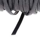 Lacet synthétique IMPÉRIAL Plat 3mm, en cuir, longueur 45 mètres, bobine pour chaussures ou artisanat.