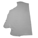 Peau de cuir de veau TÉO gris G75, cuir lisse, pour fabrication de maroquinerie ou accessoires de mode.