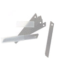 Lames de rechange pour cutter 9 mm, lot de 10, outils de qualité standard, adaptées pour coupe précise.