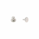 Lot de boutons de col à frapper T1 en nickel avec pieds, accessoires de décoration pour vêtements, par Deco Cuir