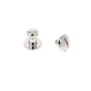 Lot de boutons de col à vis T4 en nickel avec vis 3x5mm, accessoires de couture Deco Cuir pour vêtements.