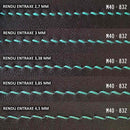 Bobine de 375m de fil de lin câblé glacé gris 832 de la marque Fil au Chinois, mercerie pour couture et broderie.