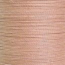 Fil de lin ciré MeiSi, cartonnette de 8m, couleur beige, super fin, diamètre 0,55 mm, pour couture et mercerie.