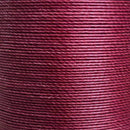 Bobine de 150m de fil de lin ciré MeiSi M30, 0,35 mm, mercerie fine pour couture et broderie, vue en gros plan.