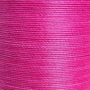 Bobine de 50m de fil de lin ciré MeiSi M60, 0,65 mm, couleur fuchsia, pour mercerie et couture.