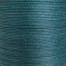 Bobine de 80m de fil de lin ciré MeiSi vert jade, super fin M50, 0,55 mm, pour mercerie et couture.