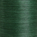 Bobine de fil de lin ciré MeiSi M40, 90m, 0,45 mm, vert foncé, mercerie, fil fin pour couture et broderie