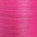 Bobine de 80m de fil de lin ciré MeiSi super fin M50, 0,55 mm, couleur rose bonbon, pour couture et mercerie.