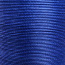 Bobine de fil de lin ciré MeiSi M50, 80m, bleu électrique, 0,55 mm, mercerie pour couture et broderie