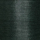 Bobine de 90m de fil de lin ciré MeiSi super fin M40 vert sapin, 0,45 mm, mercerie pour couture et broderie.