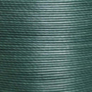 Fil de lin ciré MeiSi super fin vert Béryll, 8m, diamètre 0,65 mm, pour mercerie, image MS096.