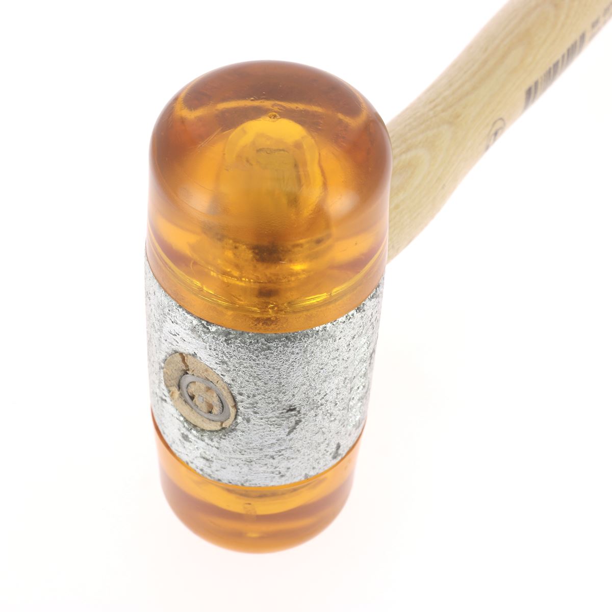 Maillet MOB en métal avec embout en plastique de 50 mm, poids 880 g, outil robuste pour travaux de frappe.