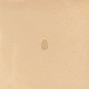 Matoir Tandy Leather avec manche, fond en grain fin de 3,5 mm, outil pour cuir, modèle 6099, A99.