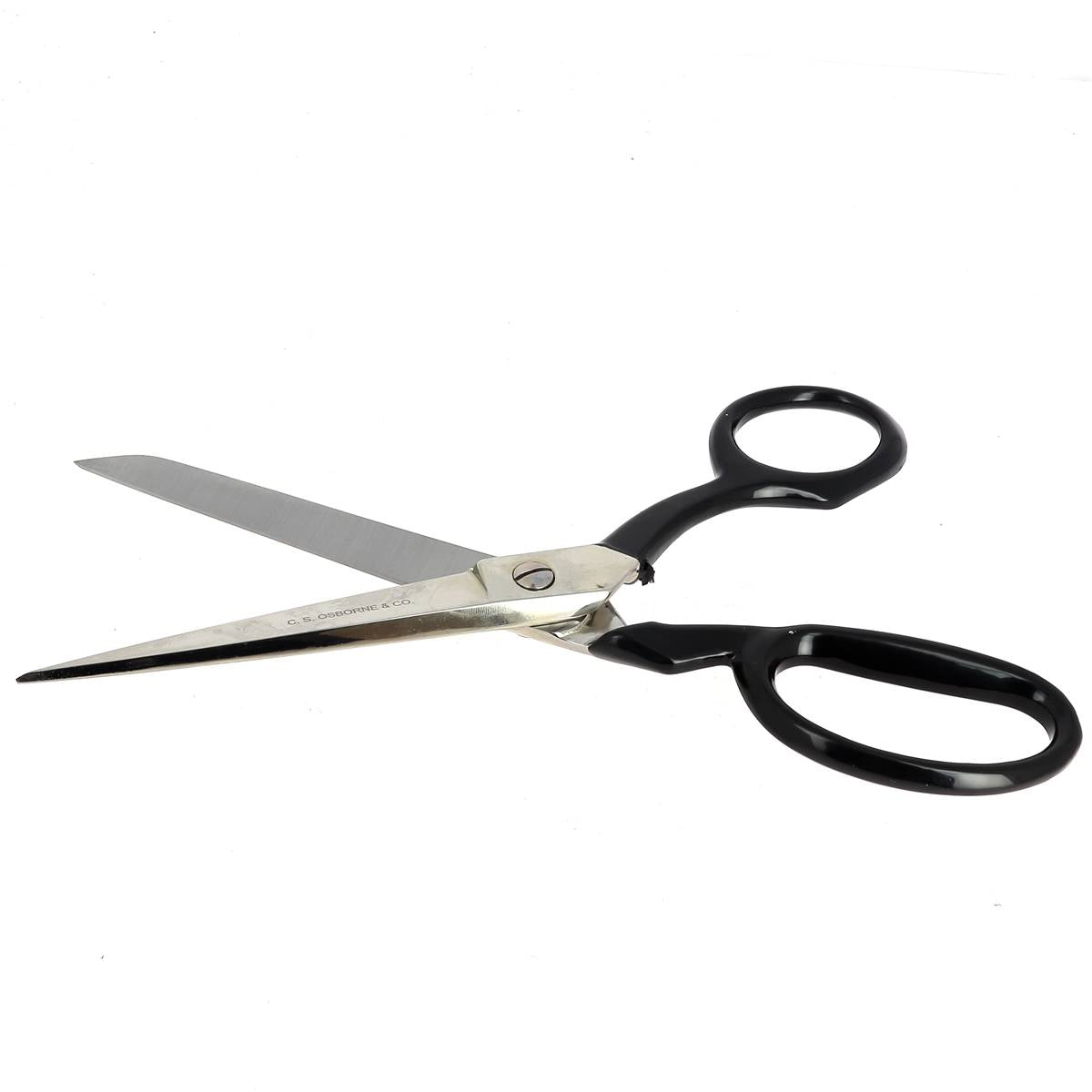 Ciseaux grands en acier inoxydable Osborne de 8 pouces, outil de coupe robuste pour travaux précis.
