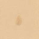 Matoir sur manche Oka pour peinture, Pear Shader strié vertical 6mm, outil de finition pour murs et surfaces