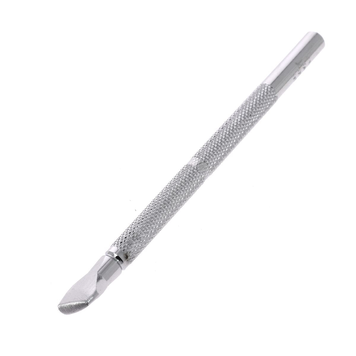 Matoir sur manche Oka avec empreinte thumbprint striée horizontale de 3,5 mm, outil de menuiserie ou sculpture.