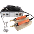 Kit complet de fer à fileter 2 voies pour cuir de la marque Adece, comprenant outils pour finition précise.