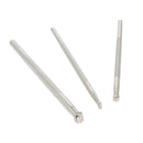 Lot de 3 matoirs Tandy Leather pour repoussage, bevelers lisses pour travaux de cuir, outils de couture et finition.