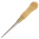 Poinçon de sellier emmanché Vergez Blanchard, outil artisanal en acier, manche en bois pour travail du cuir.