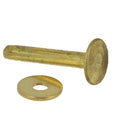 Lot de 50 rivets en laiton Tandy Leather avec rondelles pour matoir T41, accessoires pour cuir.